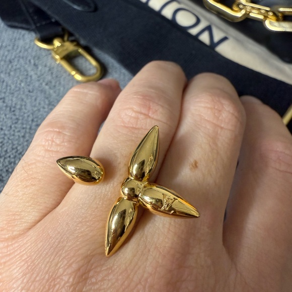 Louis Vuitton Berg Louisette ring Size M - Picture 3 of 5